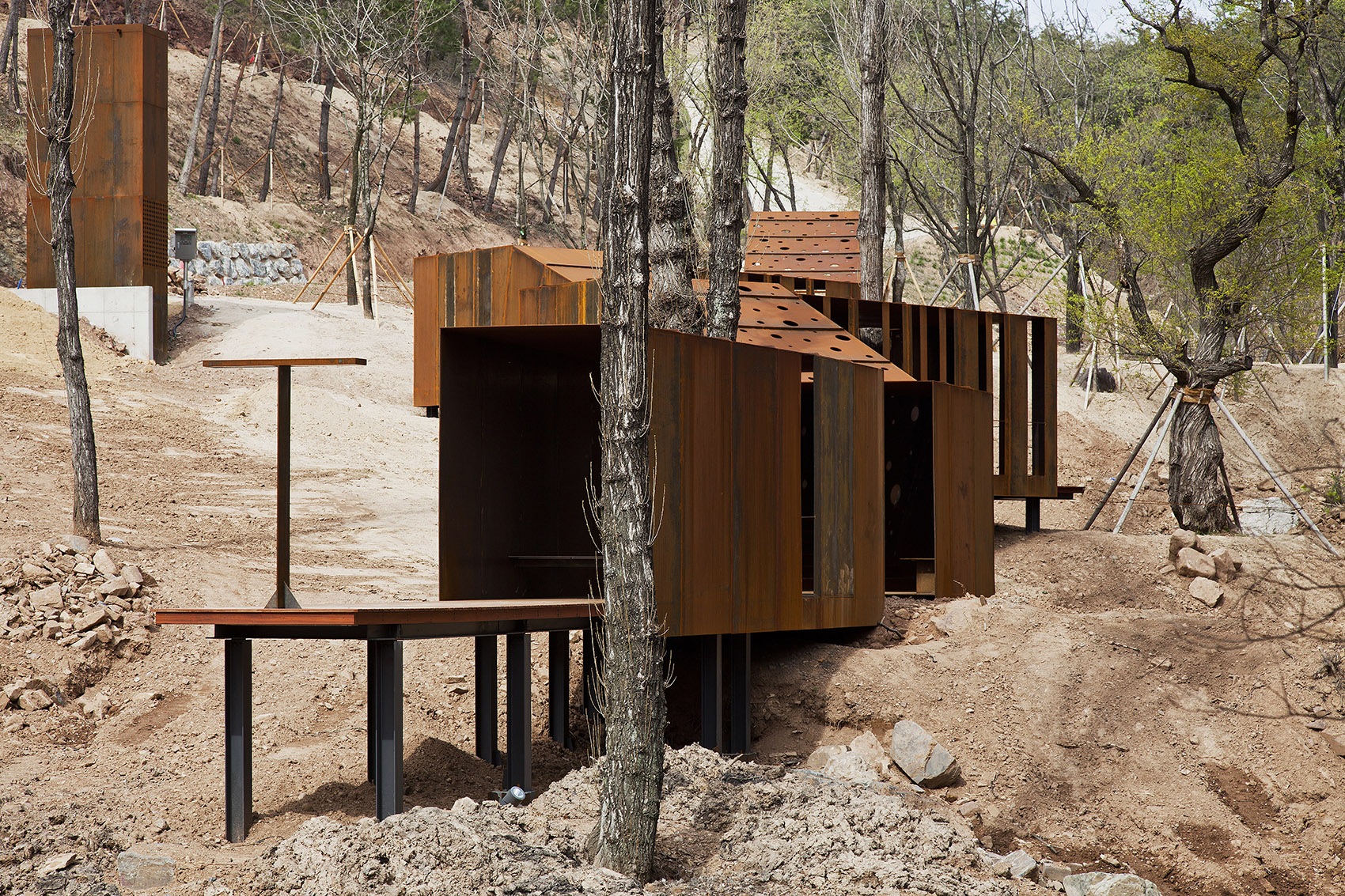 bugye arboretum sayuwon wasa by iroje architects planners