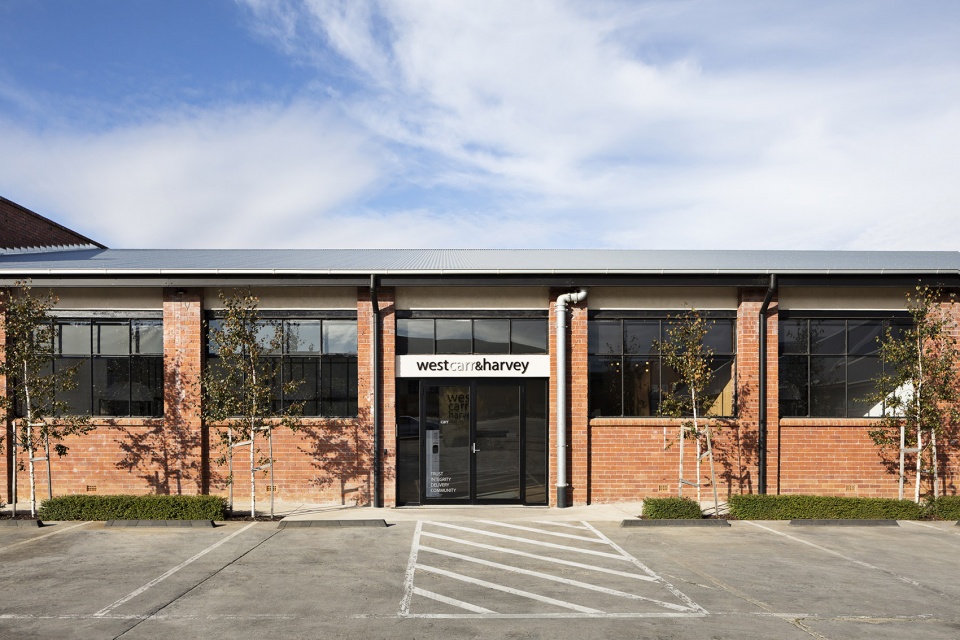 west carr harvey office design by studiomint design group