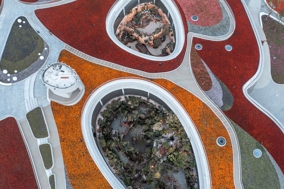 century pavilion for 10th china flower expo china by arcplus eastern china architectural design research institute
