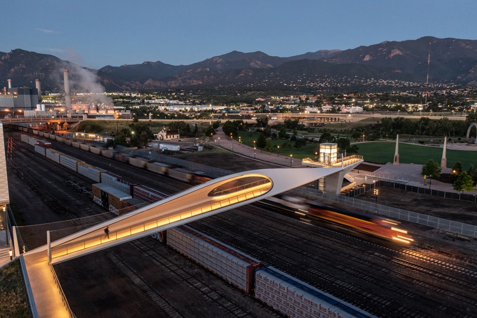 Park Union Bridge in Colorado Springs by DS R