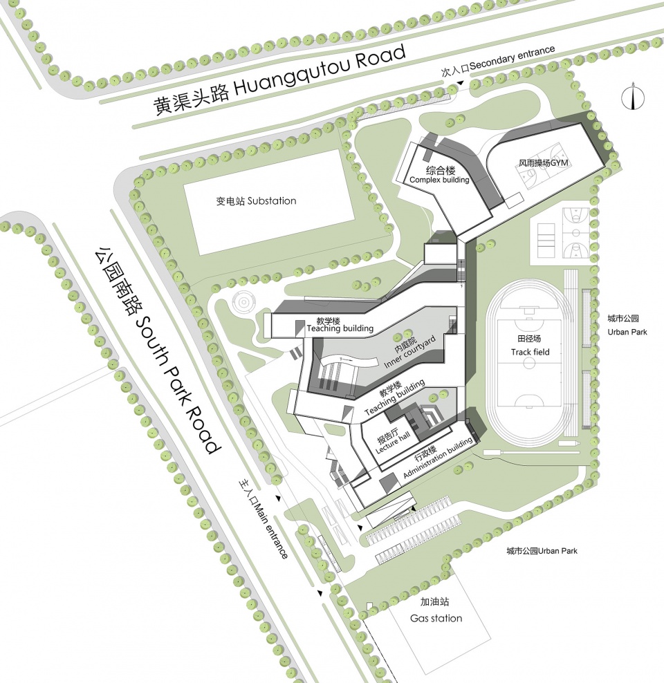 Design of Qujiang No 7 primary school China by PLD Design