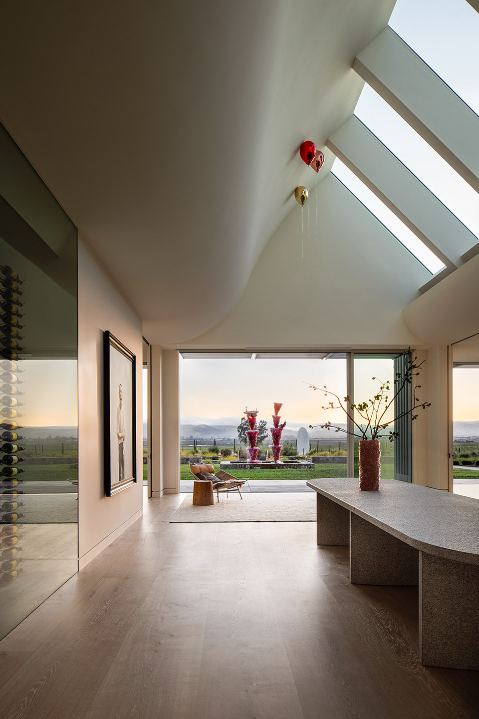 The Donum Home Winery interior refurbishment by Studio David Thulstrup