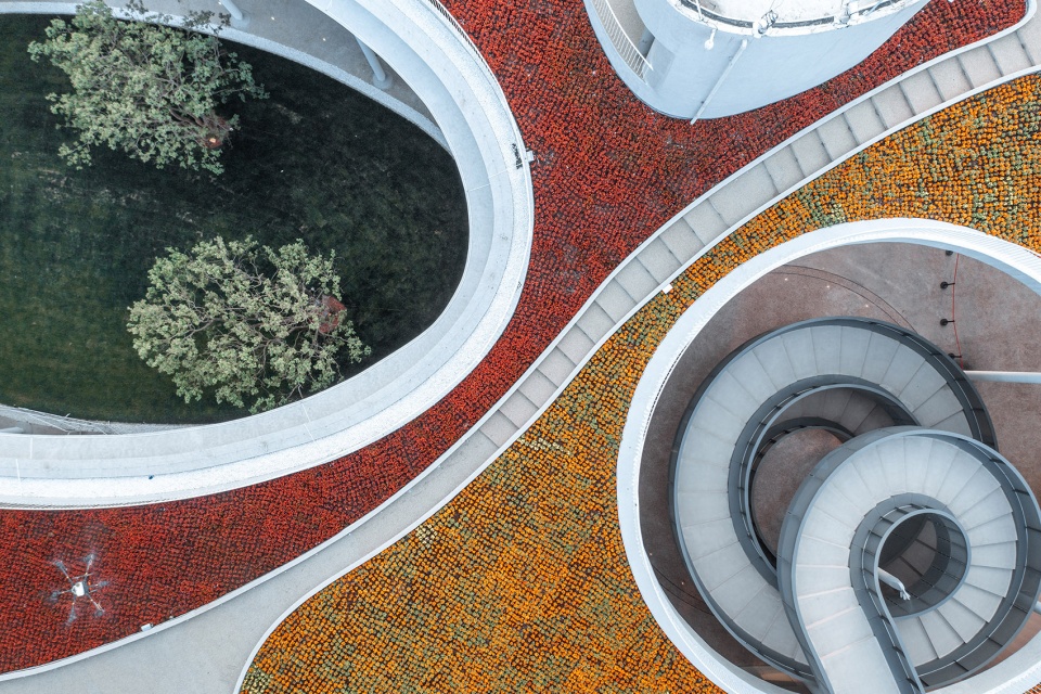 century pavilion for 10th china flower expo china by arcplus eastern china architectural design research institute