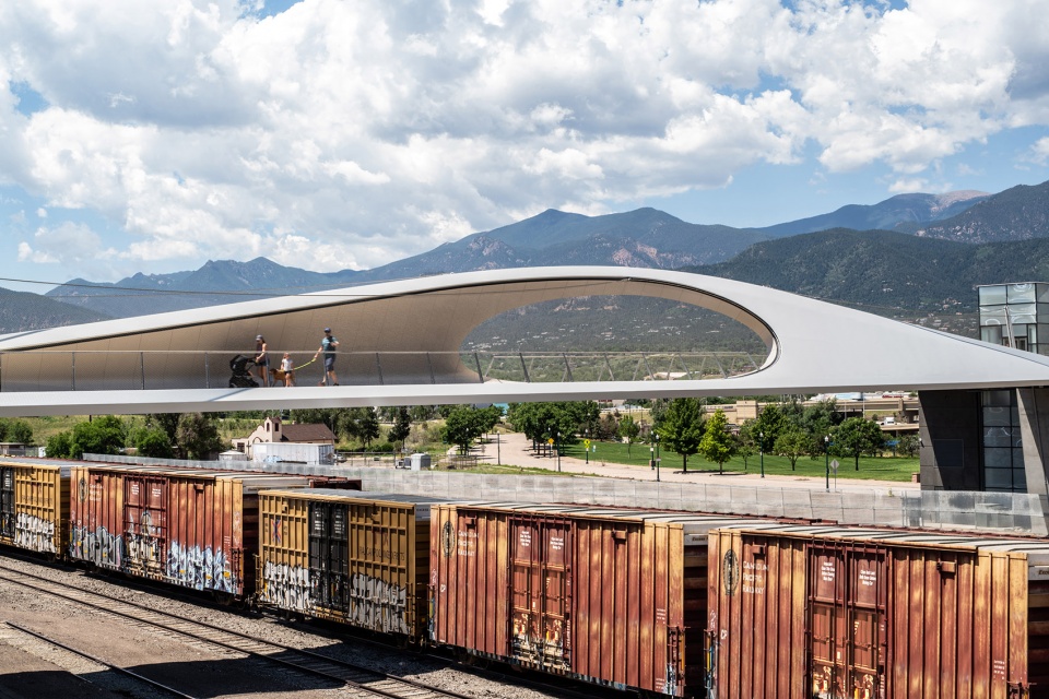 Park Union Bridge in Colorado Springs by DS R