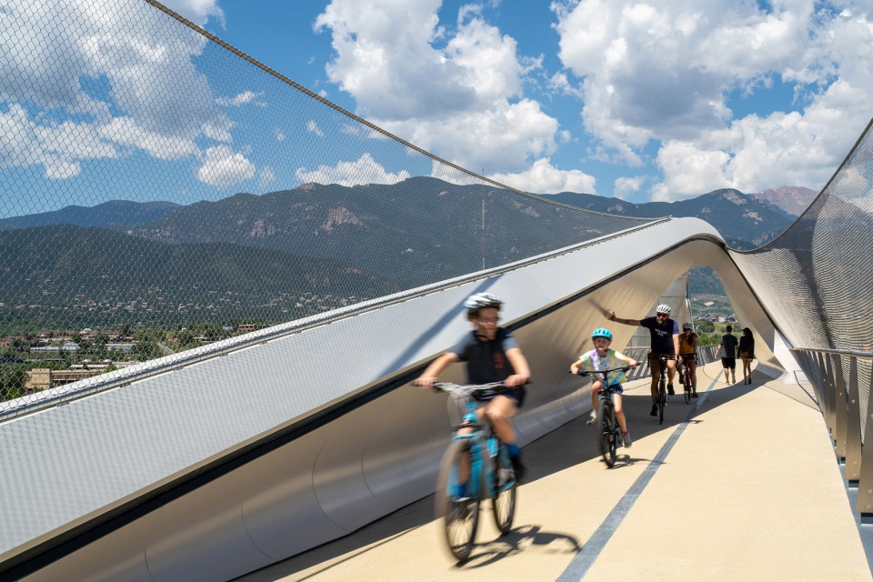 Park Union Bridge in Colorado Springs by DS R