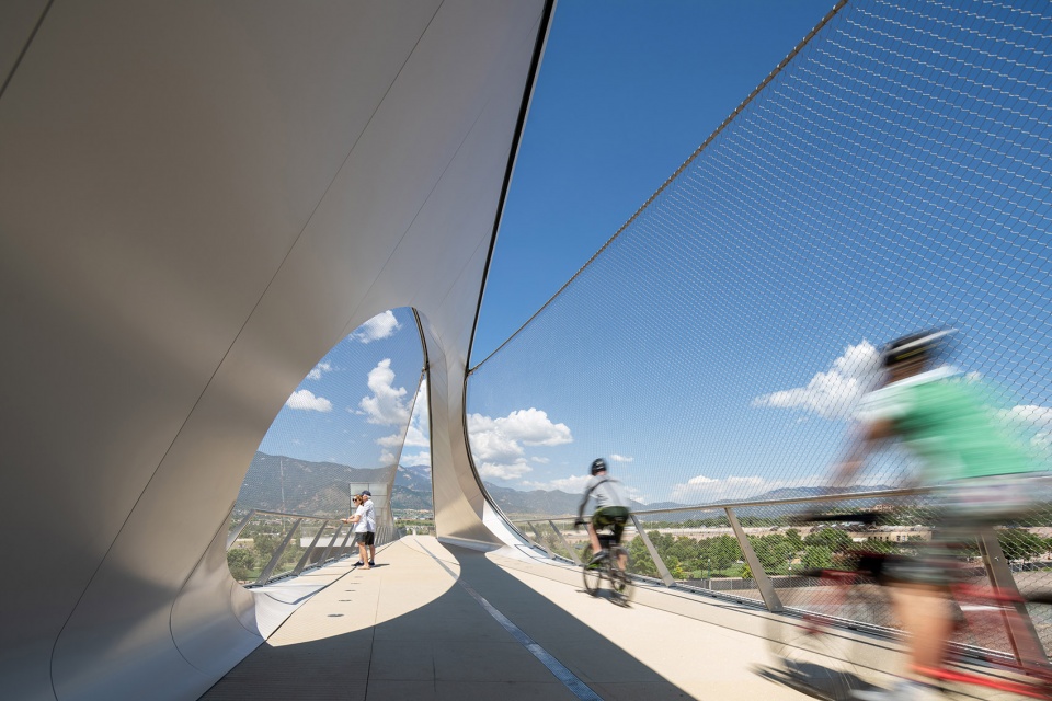 Park Union Bridge in Colorado Springs by DS R