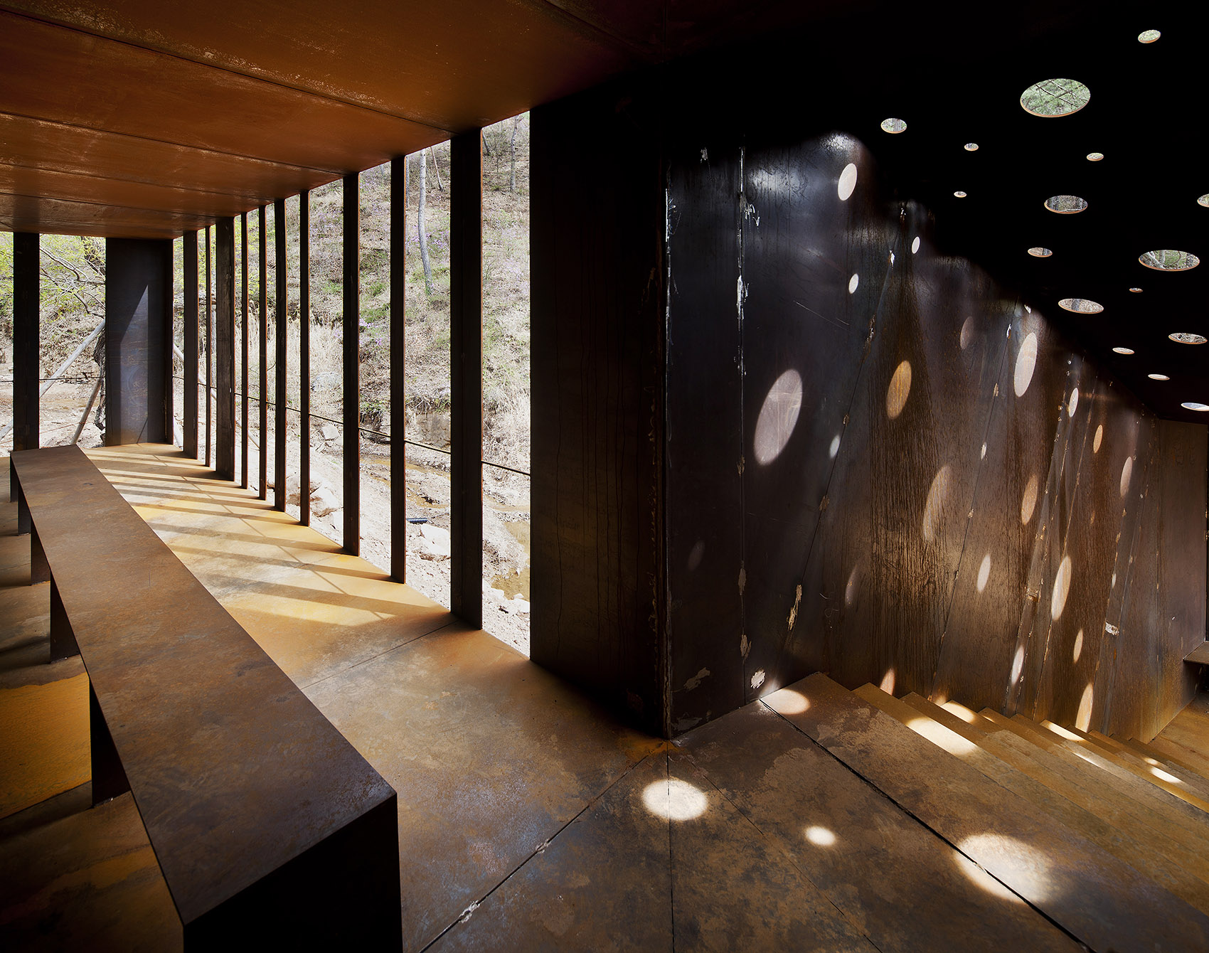 bugye arboretum sayuwon wasa by iroje architects planners