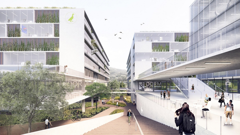 shenzhen institute of advanced technology campus design by remix studio