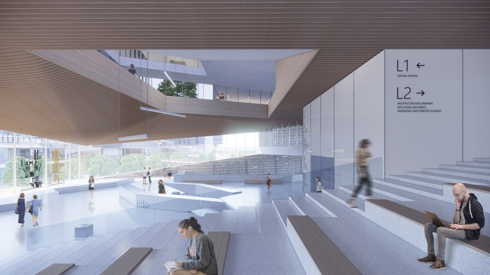 shenzhen institute of advanced technology campus design by remix studio