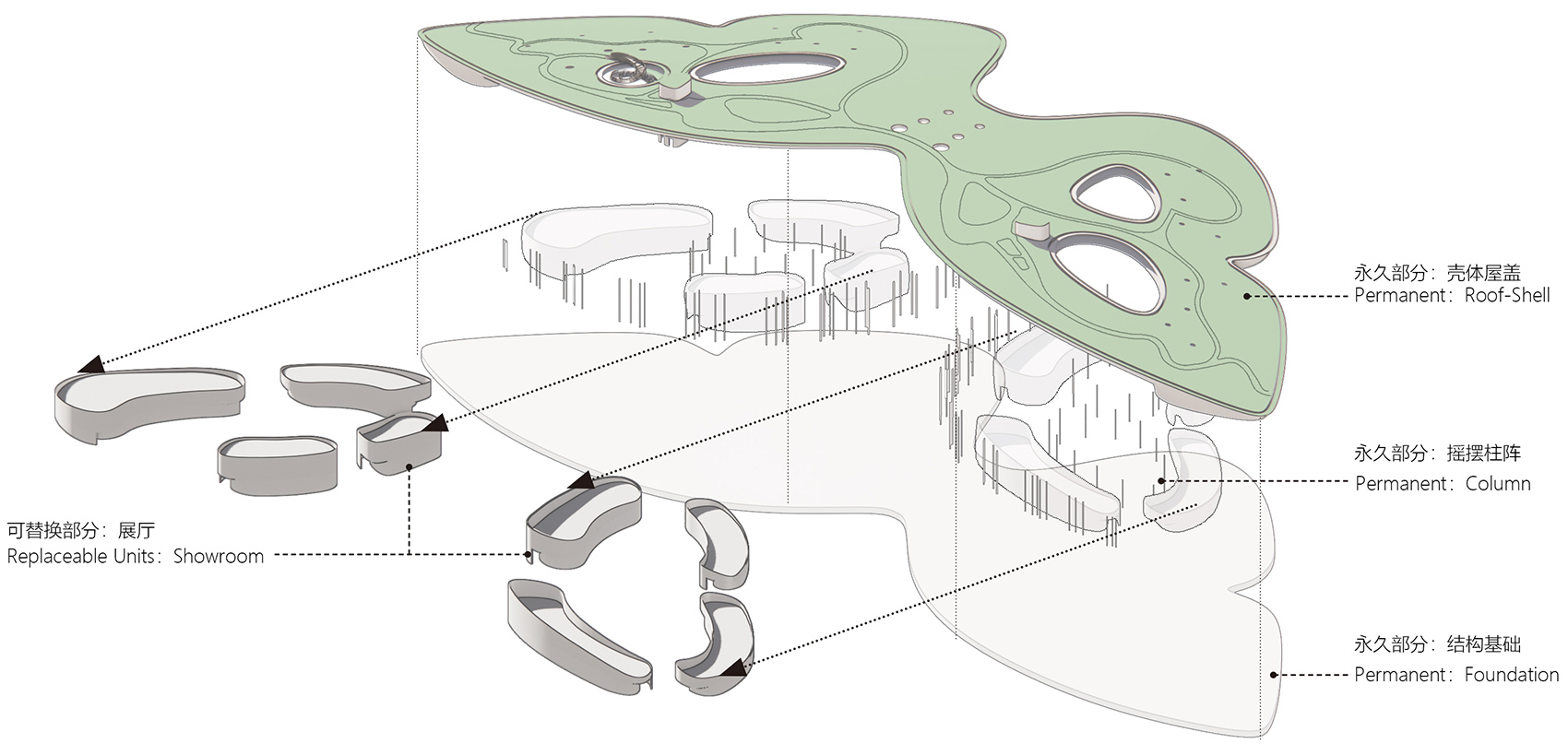 century pavilion for 10th china flower expo china by arcplus eastern china architectural design research institute