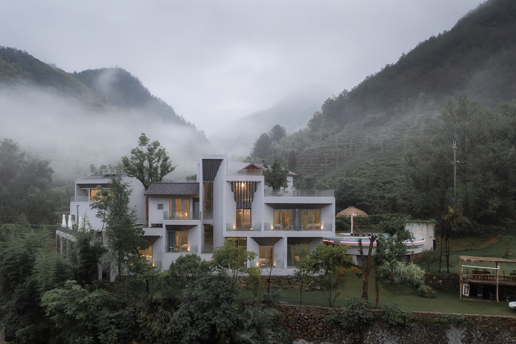 stream house china by atelier lai