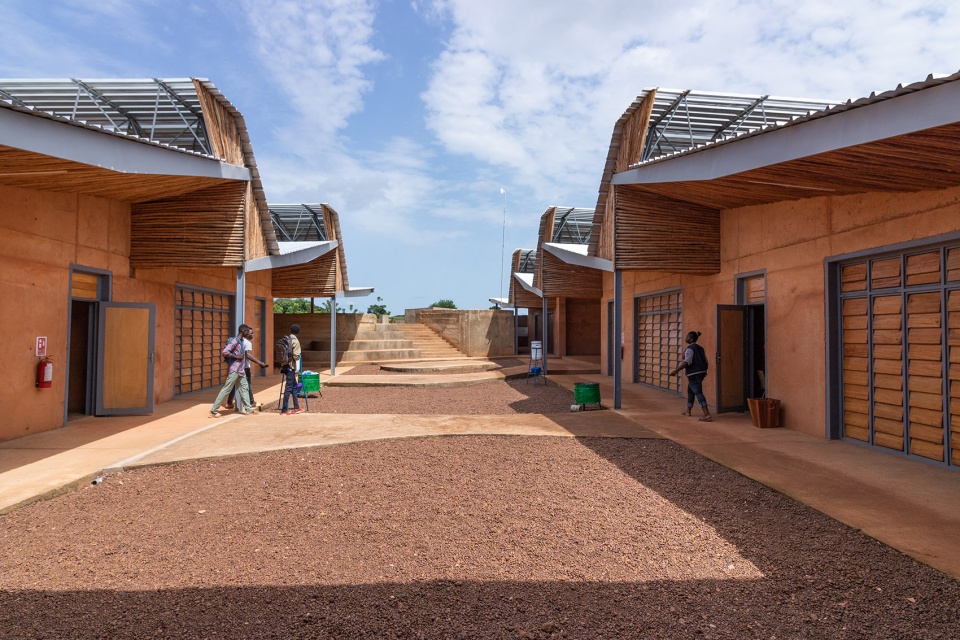 burkina institute of technology burkina faso by kere architecture