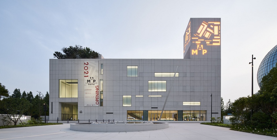 museum of art pudong map by ateliers jean nouvel