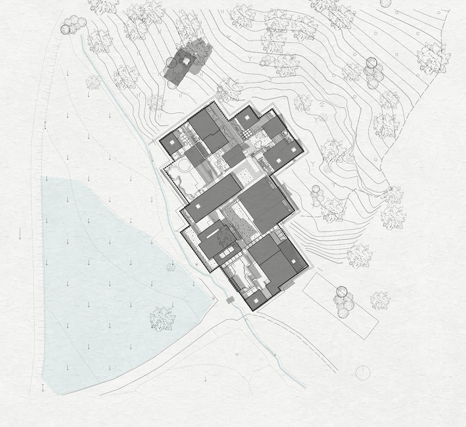 Cloudy Courtyard China by One Take Architects