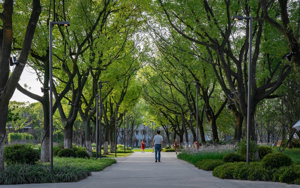 jiaxing nanhu place china by percent landscape design studio