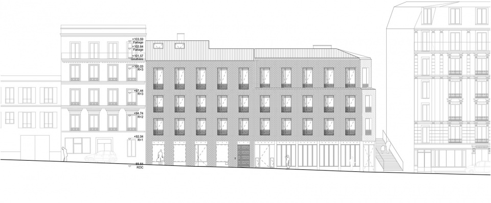 faubourg reinvented paris by mao architectes