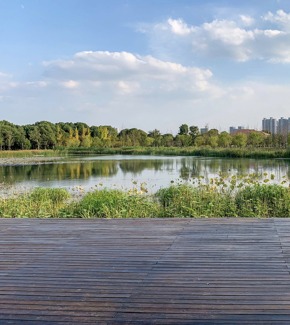 forest park west entry breaking barriers to connect neighborhood landscape infrastructure china by plat studio