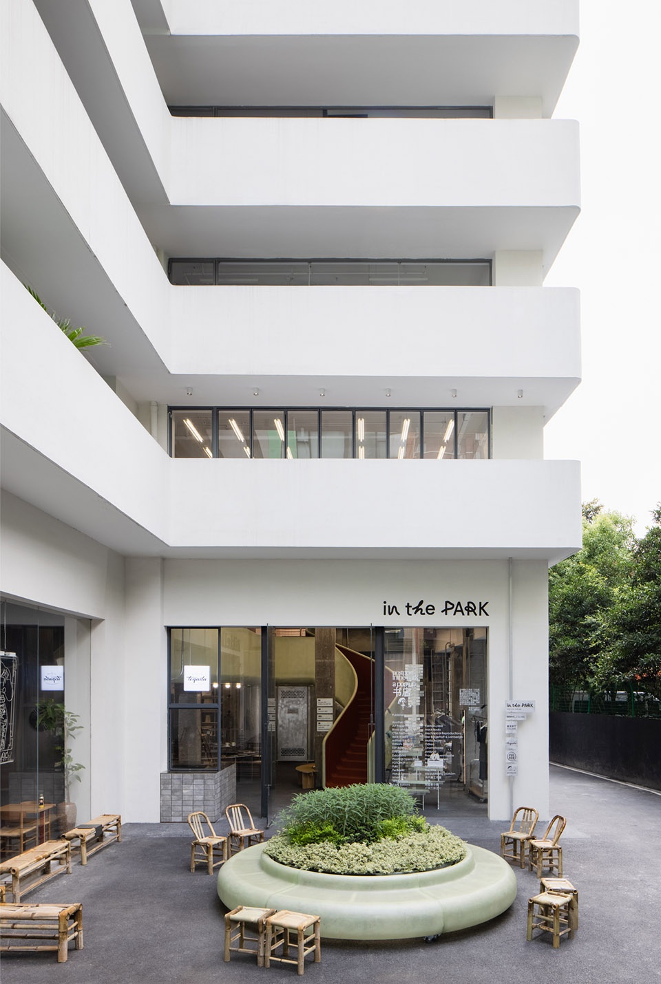 in the Park Yanping Road China by AIM ARCHITECTURE