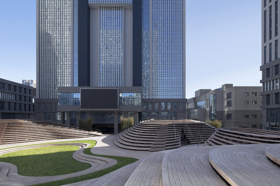 Bamboo Hill Tianjin Vision Hill Plaza China by Origin Architect