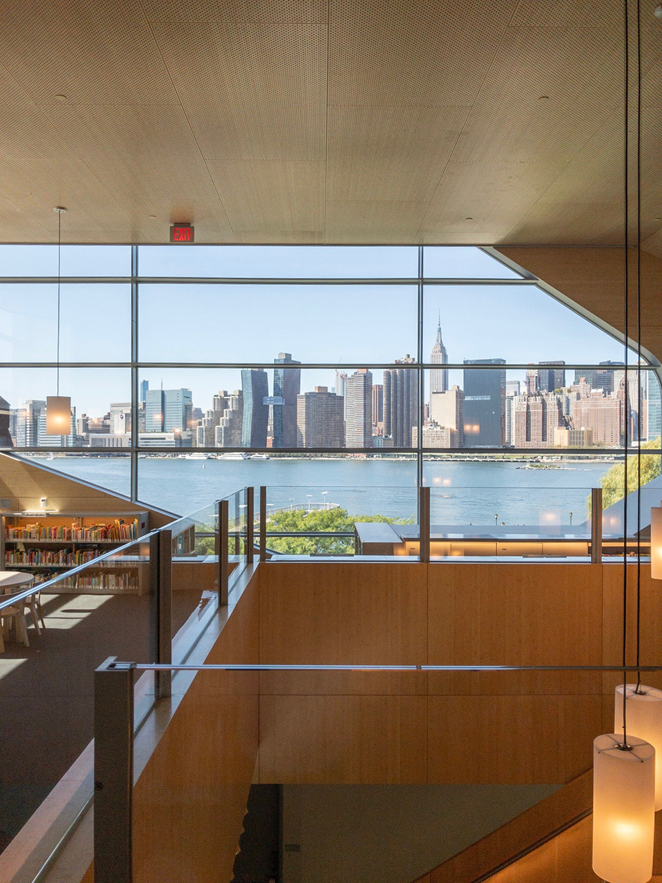 hunters point library queens by steven holl architects