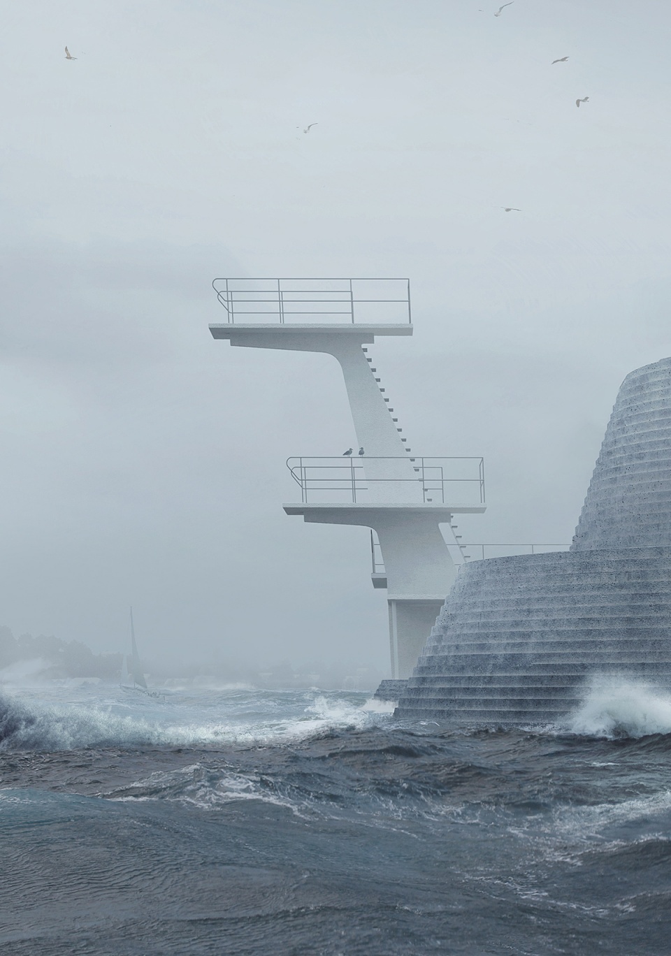 snohetta revives traditional harbor bath knubben
