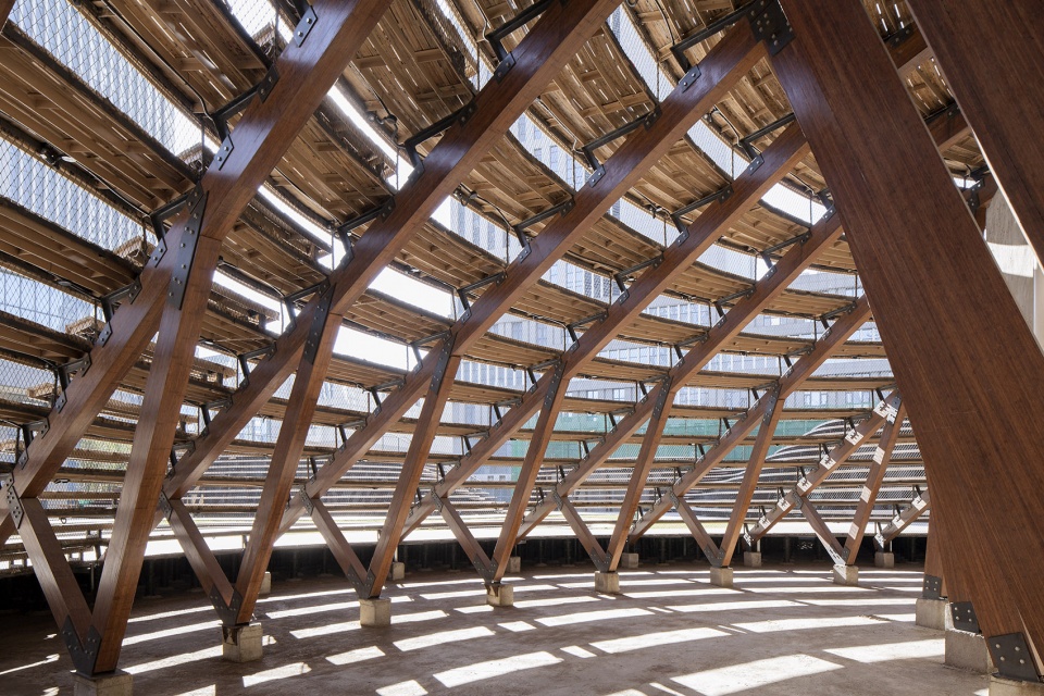 Bamboo Hill Tianjin Vision Hill Plaza China by Origin Architect