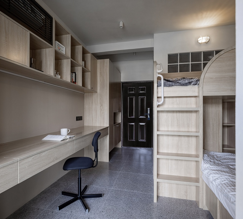 Interior design of a 24 square meters apartment by Wusuo design