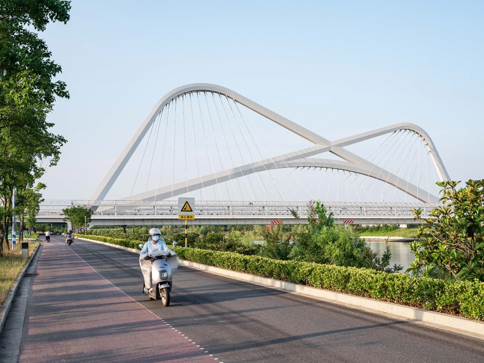 Nanjing Qinhuai Bay Bridge China by AND Office NAN Architects