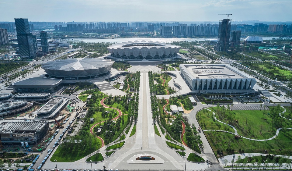 Landscape of Xi’an Olympic Sports Center ADEA
