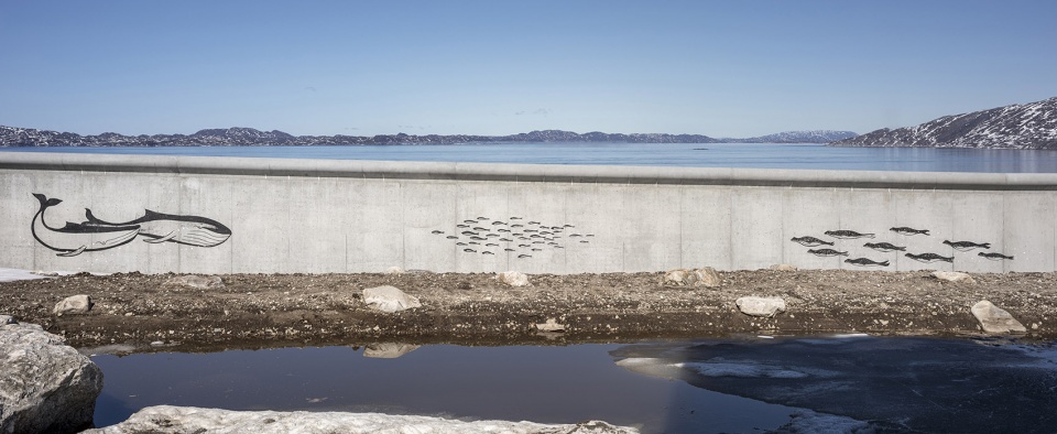 Anstalten in Nuuk Greenland by shl f m as