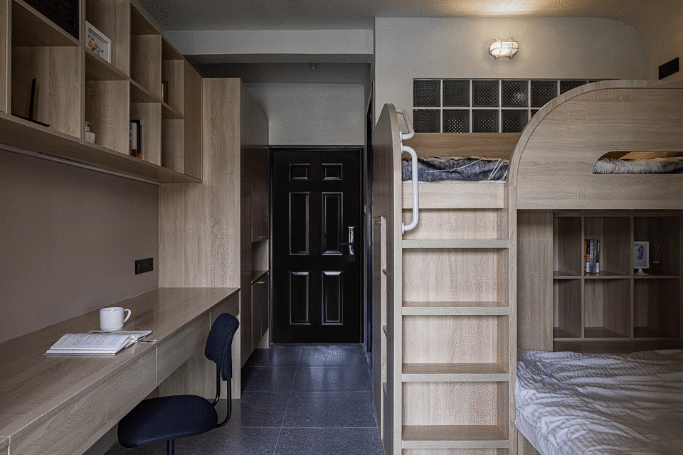 Interior design of a 24 square meters apartment by Wusuo design