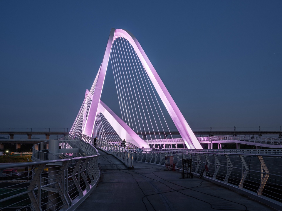Nanjing Qinhuai Bay Bridge China by AND Office NAN Architects