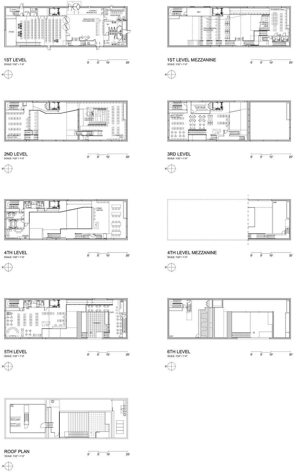 hunters point library queens by steven holl architects