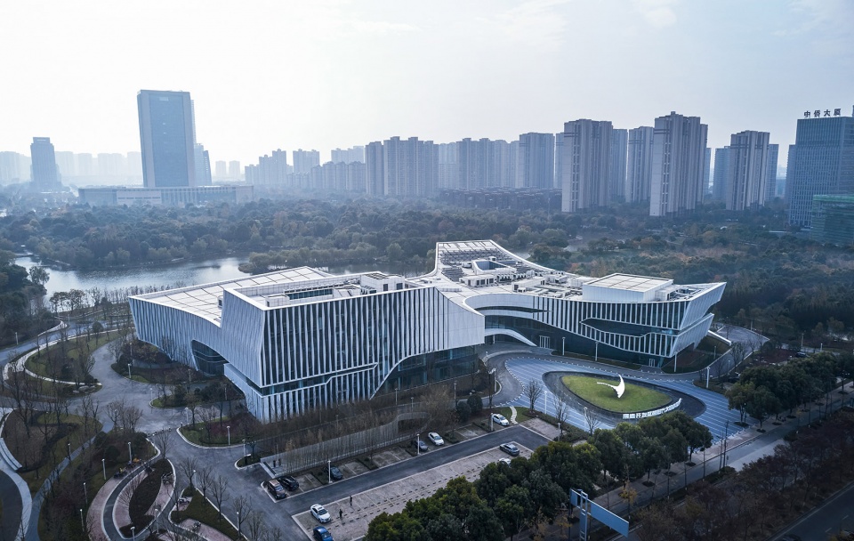 public culture center in nantong development zone china by tjad