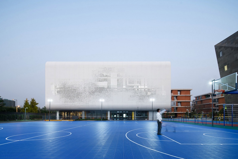 Shanghai Qingpu Pinghe Sports Center China by OPEN Architecture 1