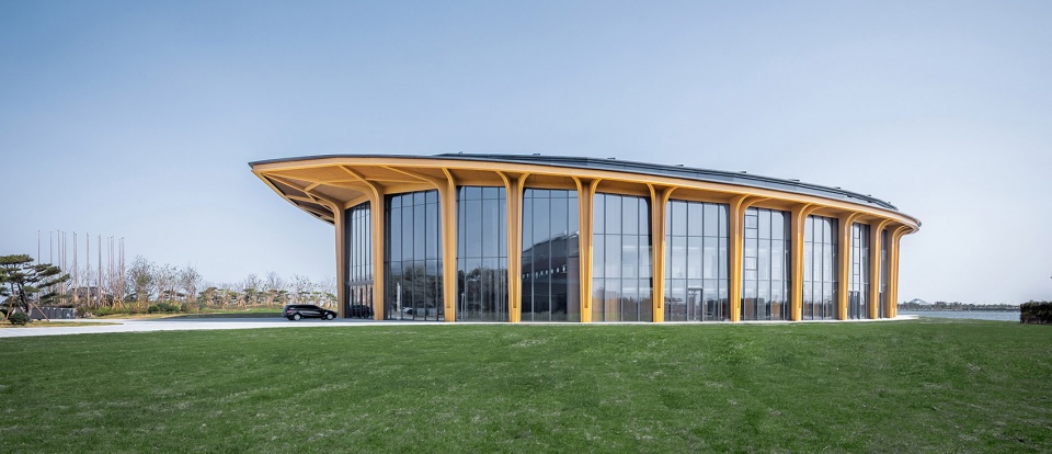 dishui lake convention center china by dc alliance cd design center