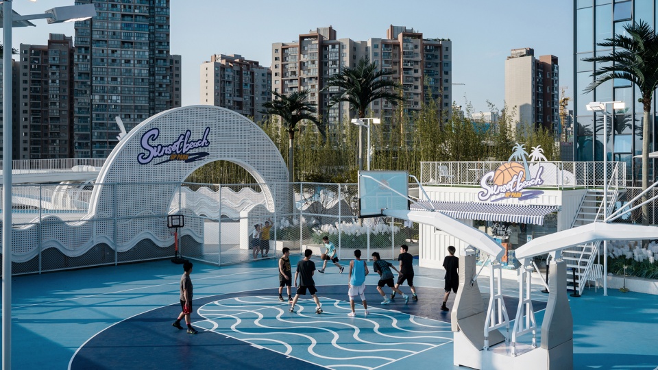 wuhan jiangchen paradise walk rooftop landscape china by flo