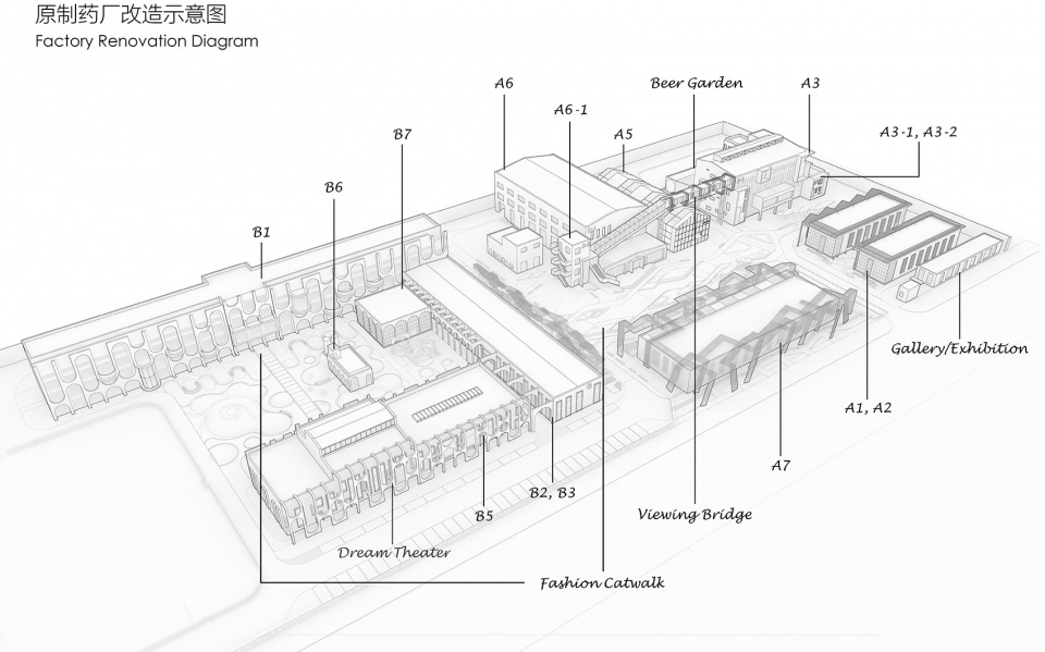 beijing fashion factory courtyard a by antistatics architecture