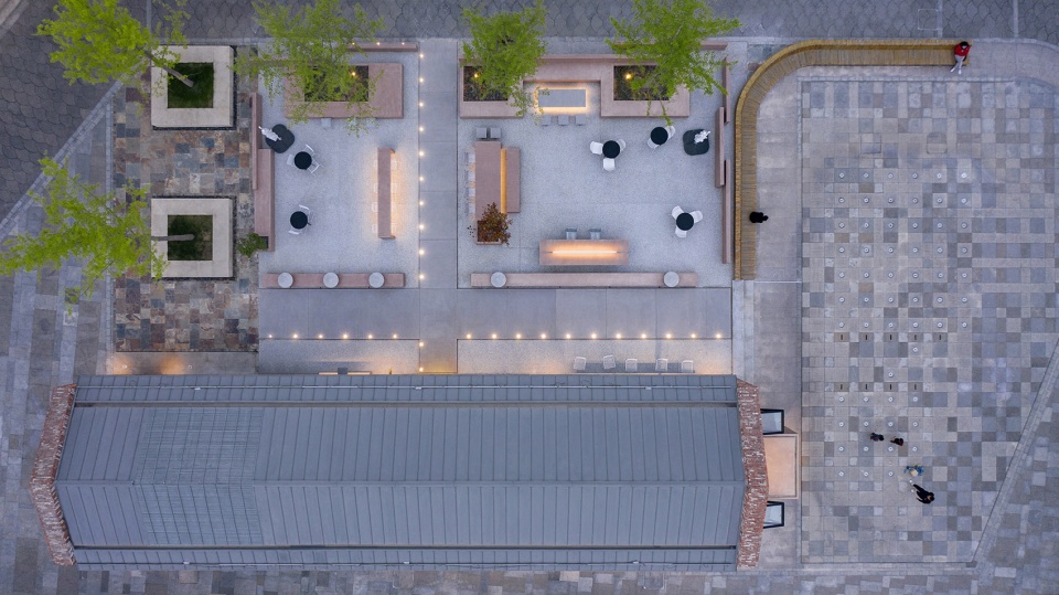 1402 coffee shop in aranya china by b l u e architecture studio