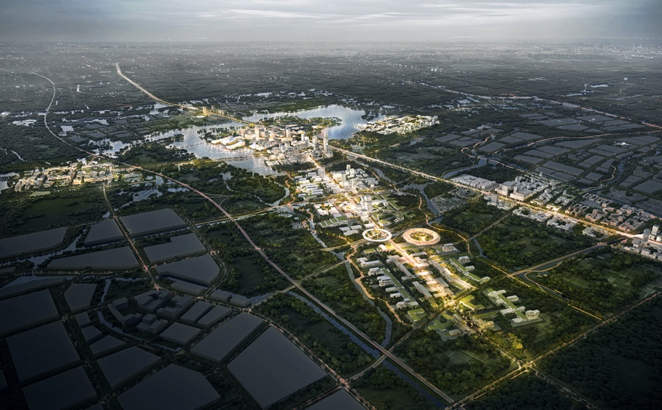 Xiakewan Sci city MASTER PLAN MANDAWORKS UPDIS