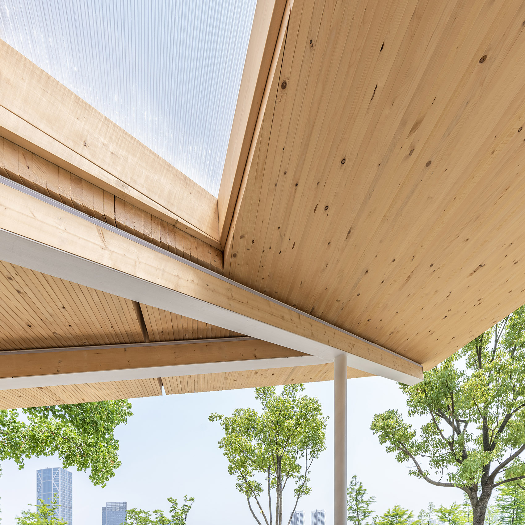 river view service kiosk east bund shanghai by atelier z