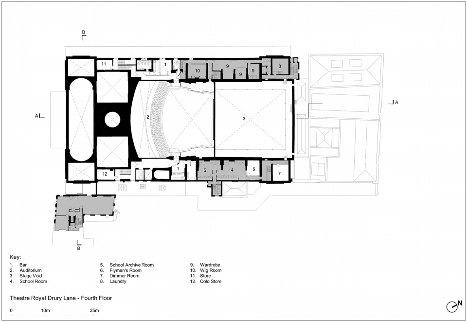 theatre royal drury lane by haworth tompkins