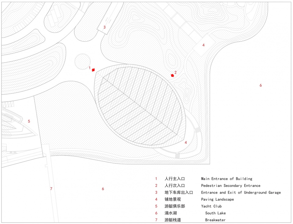 dishui lake convention center china by dc alliance cd design center