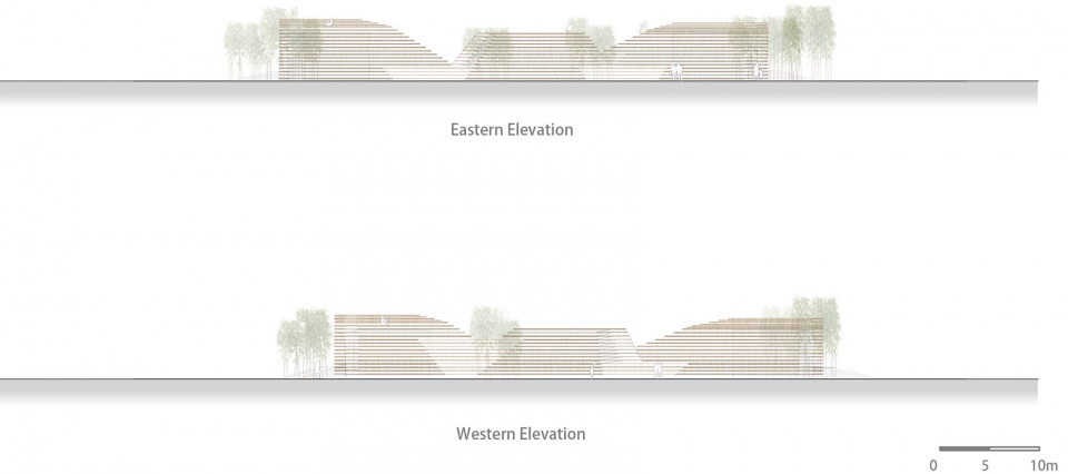 Bamboo Hill Tianjin Vision Hill Plaza China by Origin Architect