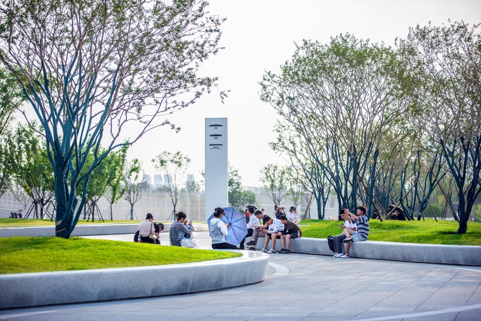 Landscape of Xi’an Olympic Sports Center ADEA