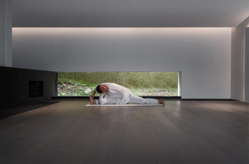 one third yoga yoga art center china by boundary space design