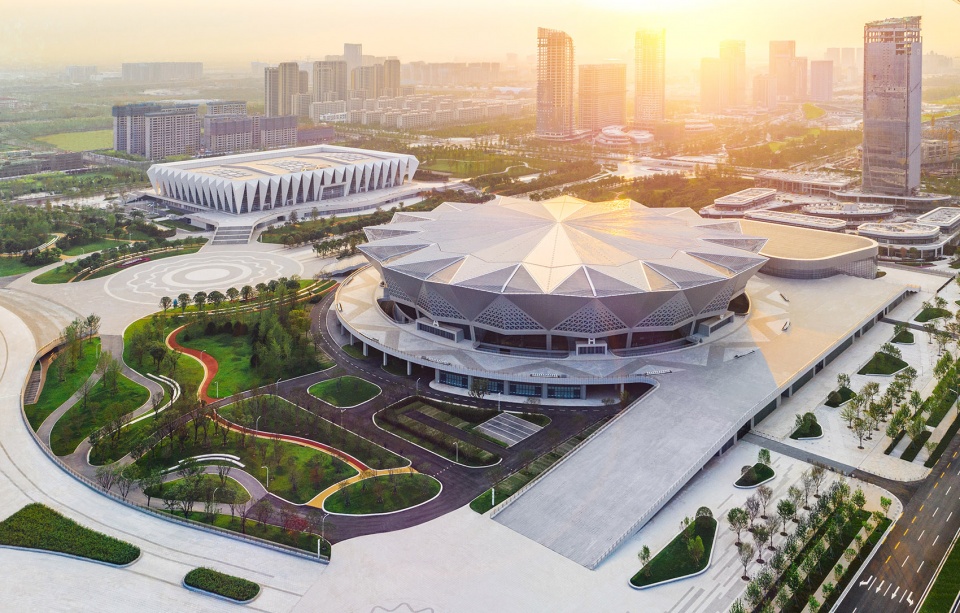 Landscape of Xi’an Olympic Sports Center ADEA