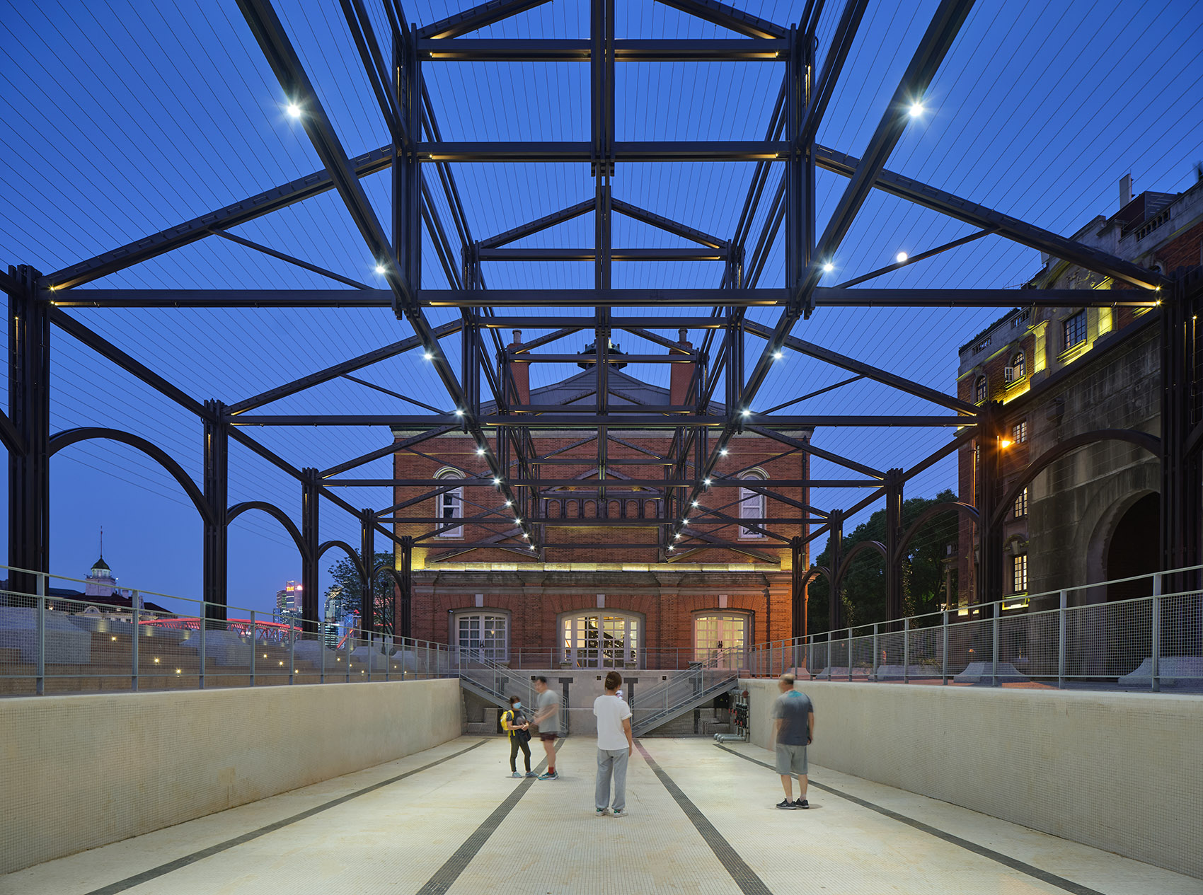 renovation of shanghai rowing club and surrounding public space china by tjadoriginal design studio