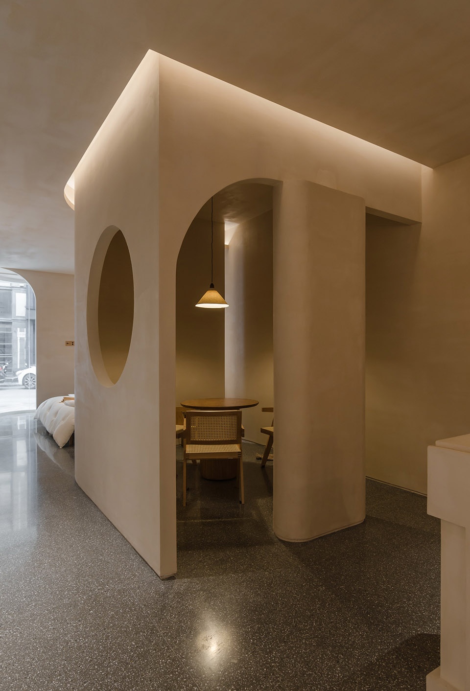 yifang home textile store china by kaiwu studio