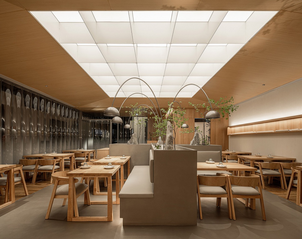 zhong chun feng restaurant beijing by linkchance architects